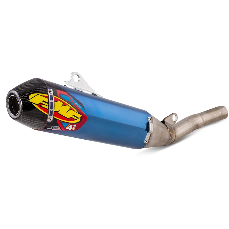 4T Motorcycle Exhaust Muffler Pipe Decals Sticker 26x15cm for FMF Universal for Motorbikes Cars