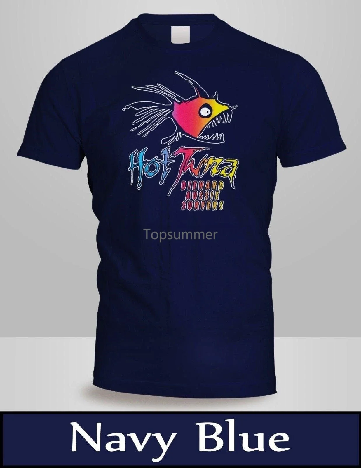 

Hot Tuna T-Shirt Mens Navy Blue Top Shirt New 4