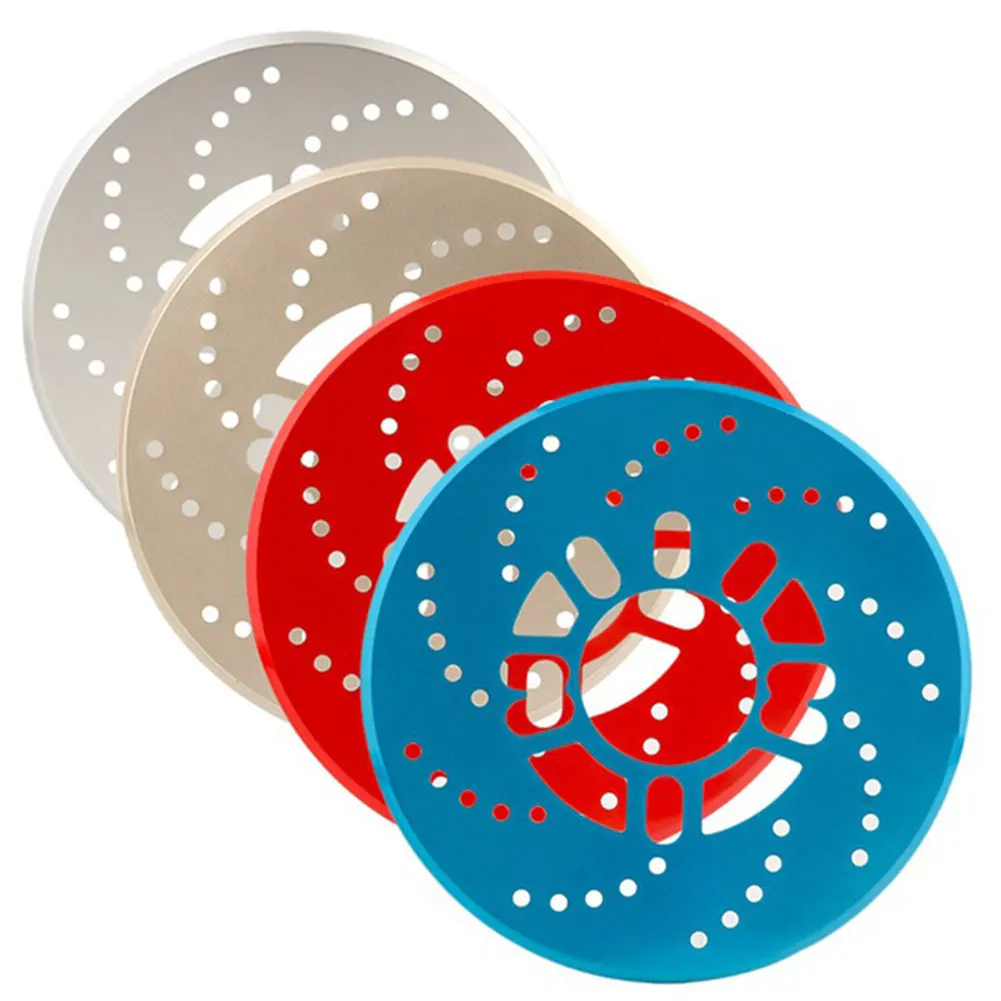 Disc Brake Rotor Cover 2pcs 14" Drum Brake Decorative Aluminum Cover Dust-proof Auto Rear Wheel Tools Universal Auto Brake Rotor Cover