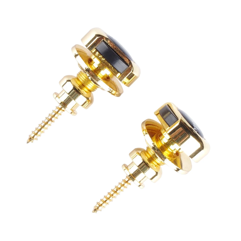 

2pcs End Pin for Guitar Strap Locks Beginner Tail Nail Instrument