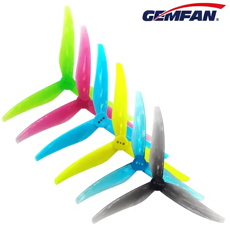 Gemfan SL 5125 5.1inch 3-blade Propeller 1.5mm 2mm FPV Brushless Motor for FPV Racing Freestyle Drone