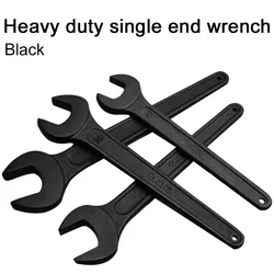 Heavy Duty Single Open End Wrench Black Spanner 1Pcs14mm 16mm 17mm 18mm 19mm 21mm 22mm 24mm 27mm 30mm 32mm 36mm 41mm 46mm 50mm