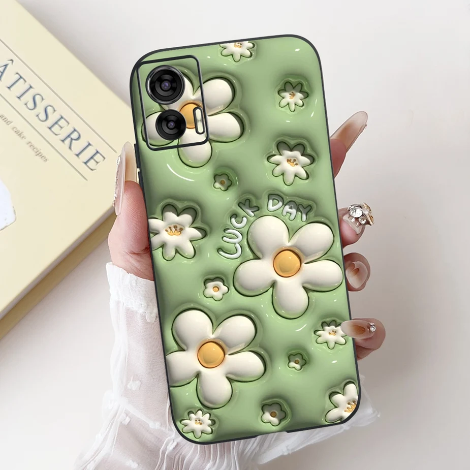 Cute Panda Cartoon Shockproof Soft TPU Phone Case for Motorola Edge 30 Lite
