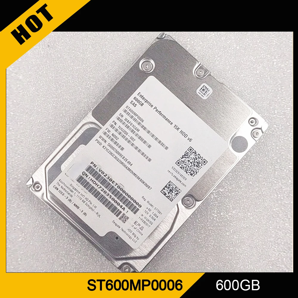 

ST600MP0006 для Seagate HDD 600G 15K SAS 12Gb 2,5 'жесткий диск для сервера