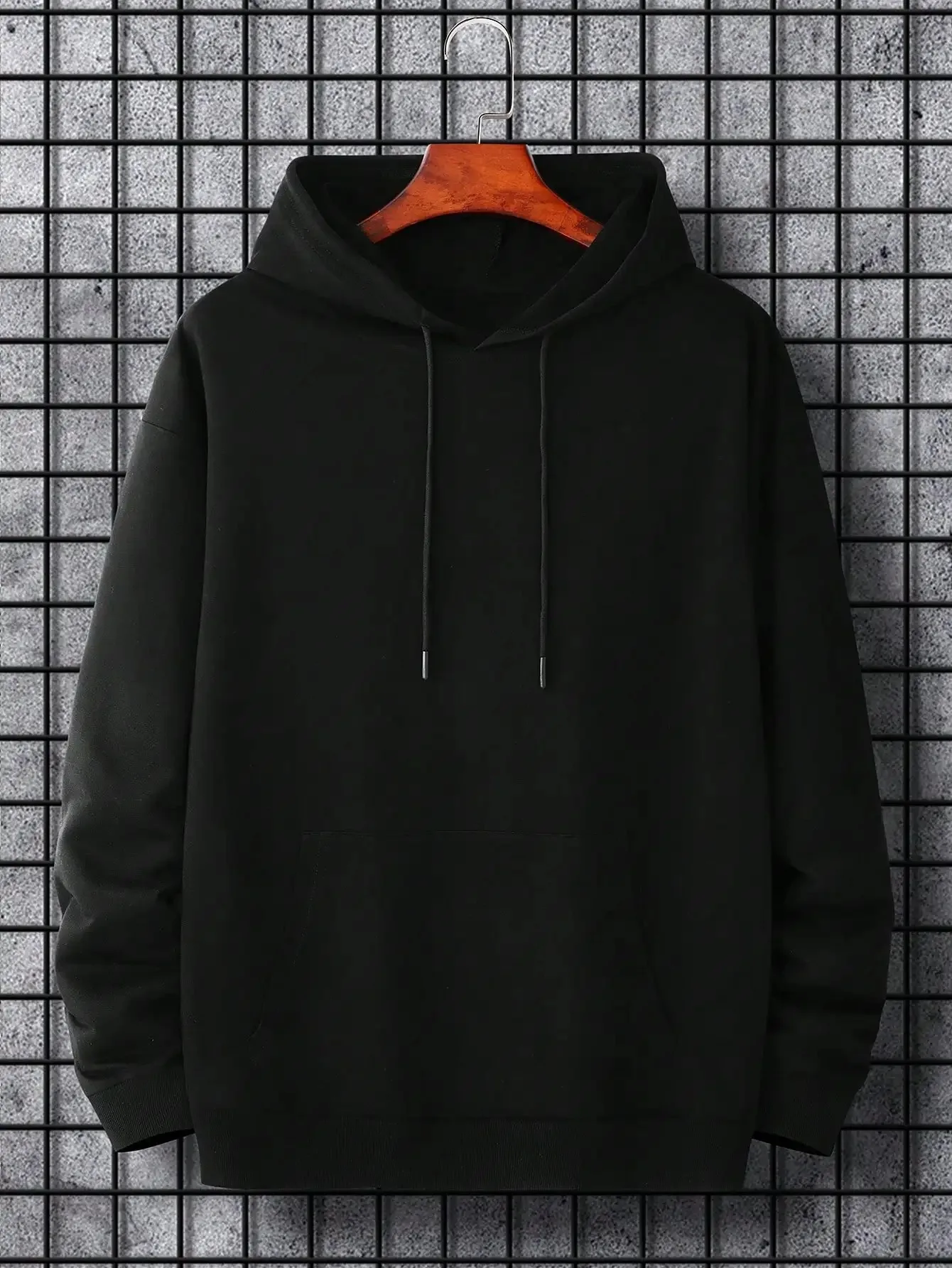 Paradise Angel Wings Pattern Mens Hoodie Fashion New Clothing Pocket All-Match Streetwear Casual Comfortable Hoody For Male