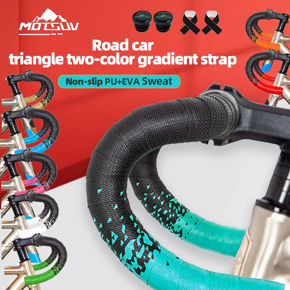 Bicycle Handlebar Strap MTB Road Bike Handle Tape Non-Slip Sponge Belt Tape Handbar Protection Cover Cycling Accessories 1Pair bicycle handlebar strap,bike handlebar tape,bicycle handlebar,bike accessory,bicycle strap
