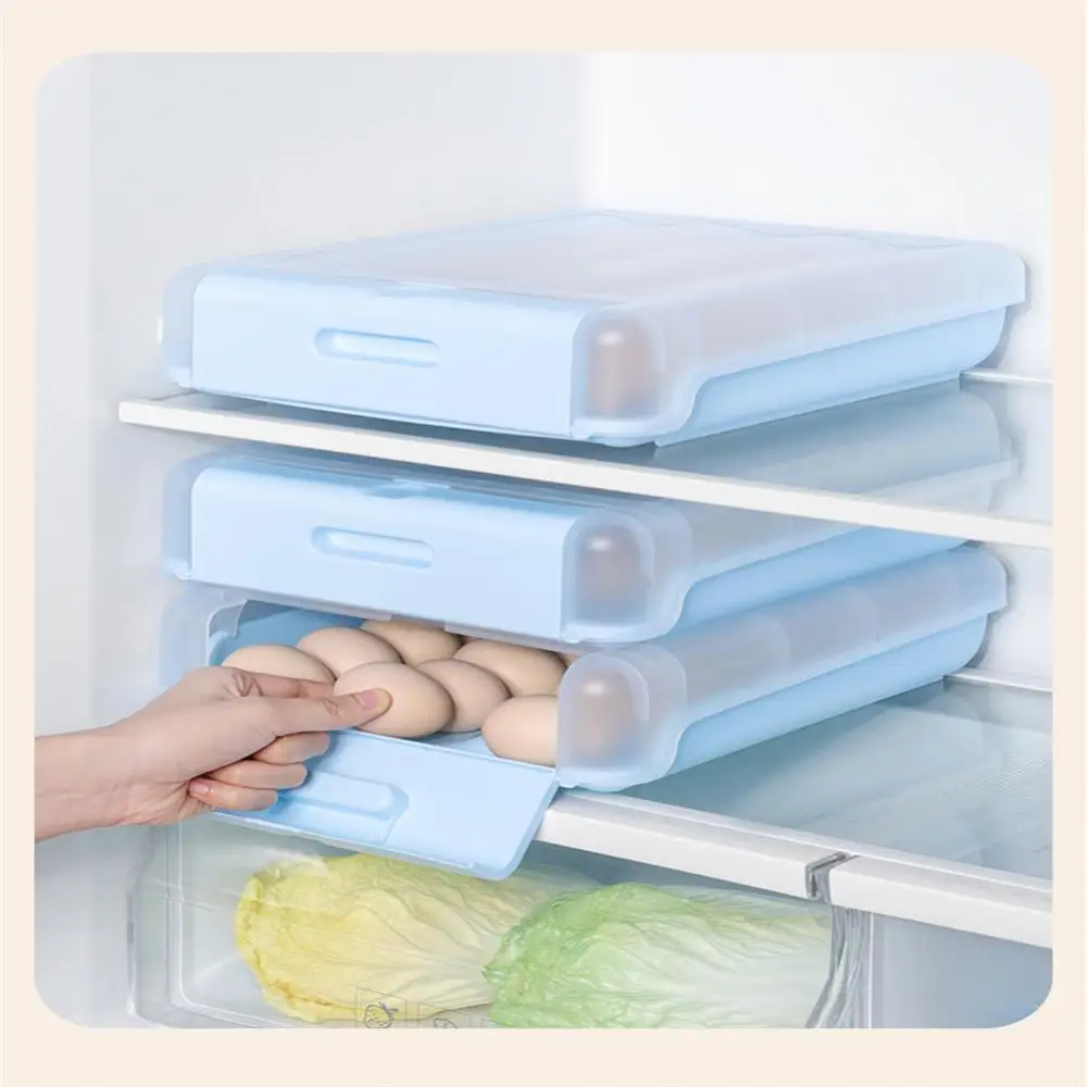 

Креативная пластиковая коробка для хранения свежести яиц в холодильнике, семейная Сортировка еды, дозатор для кемпинга и пикника на открытом воздухе