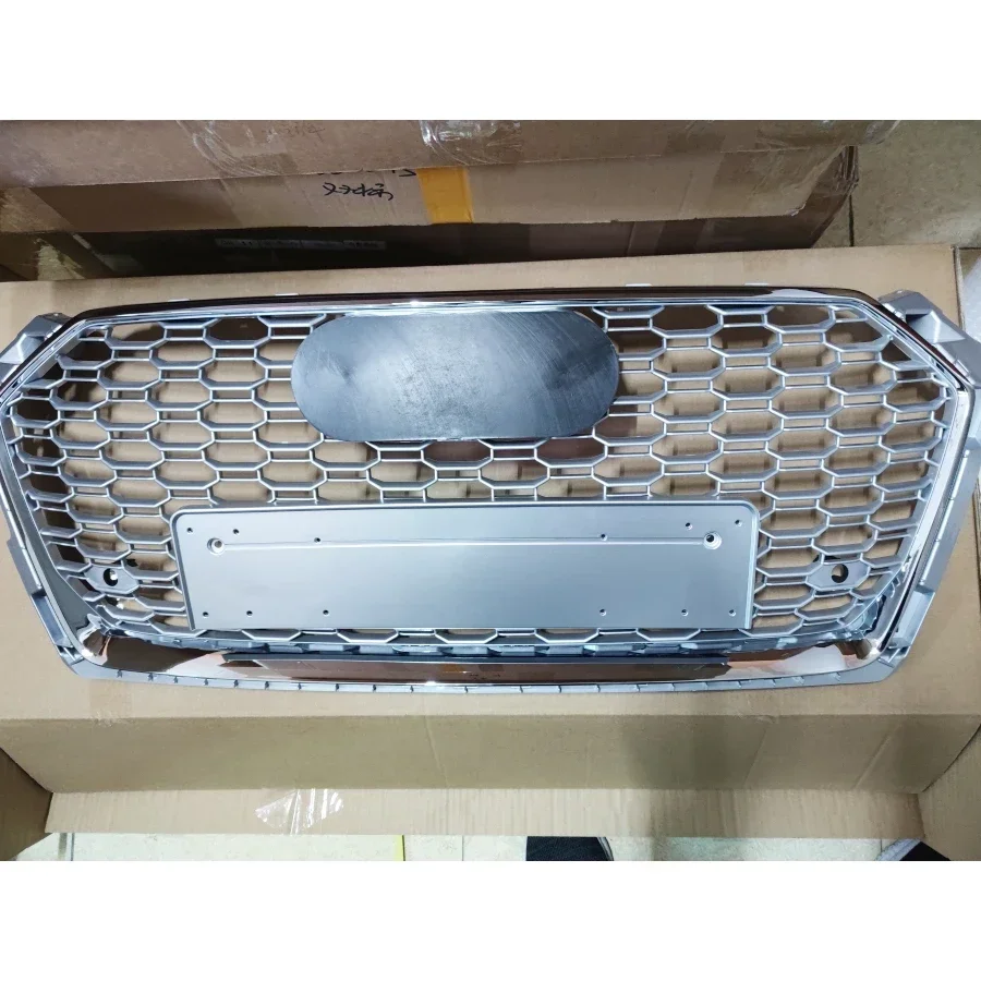 

Front Bumper Grill Center Grille for Audi A5/S5 2017 2018 2019 2020 (Refit for RS5 Style) For RS5 Grill