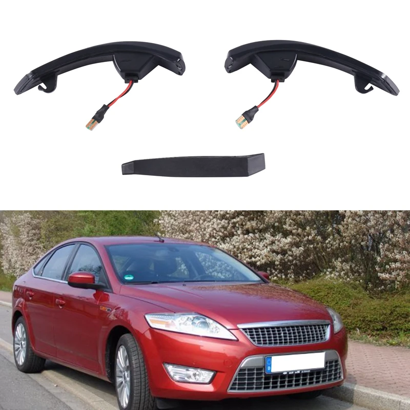 Car Led Dynamic Turn Signal Rearview Side Mirror Light Indicator Light
