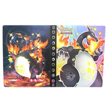 

Pokemon Cards Album Book Cartoon TAKARA TOMY Anime New 240PCS Game Card VMAX GX EX Holder Collection Folder Kid Storage Tin Gift