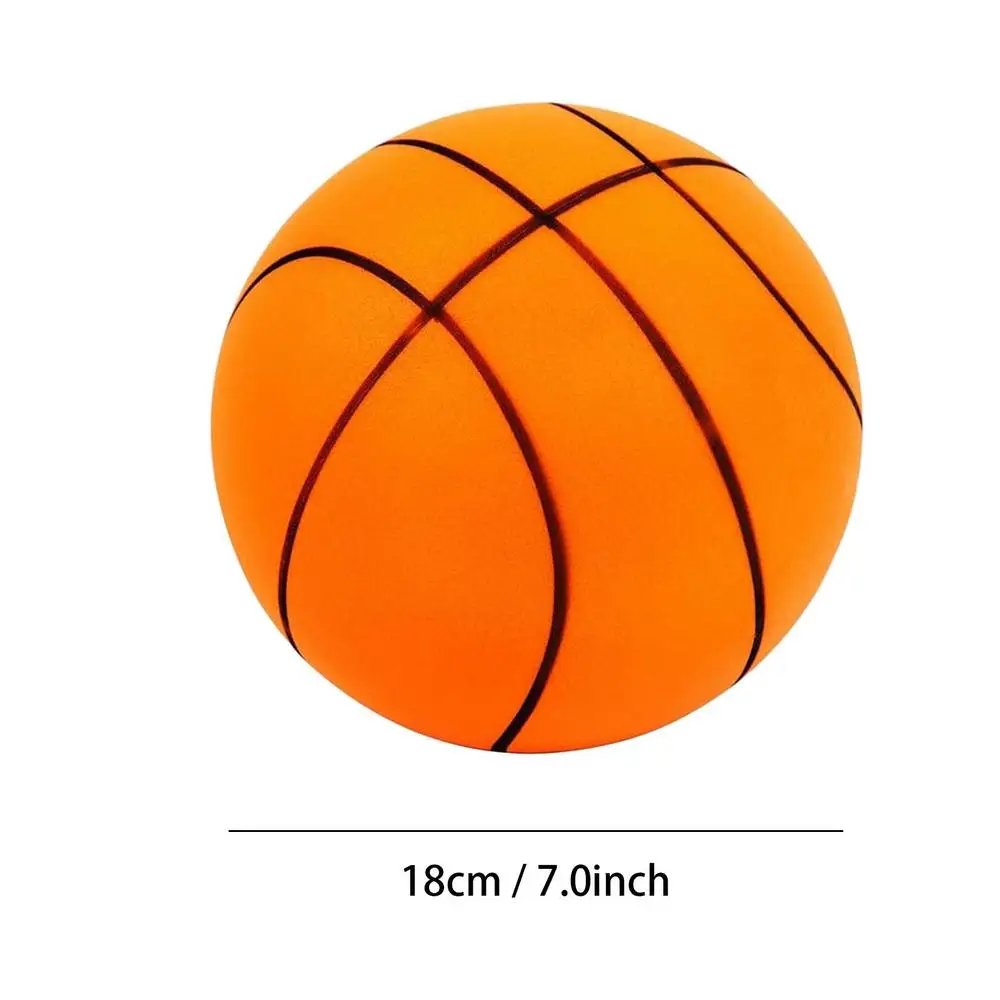 Basketball Silencieux De 18cm (7 Pouces), Balle D'entraînement En