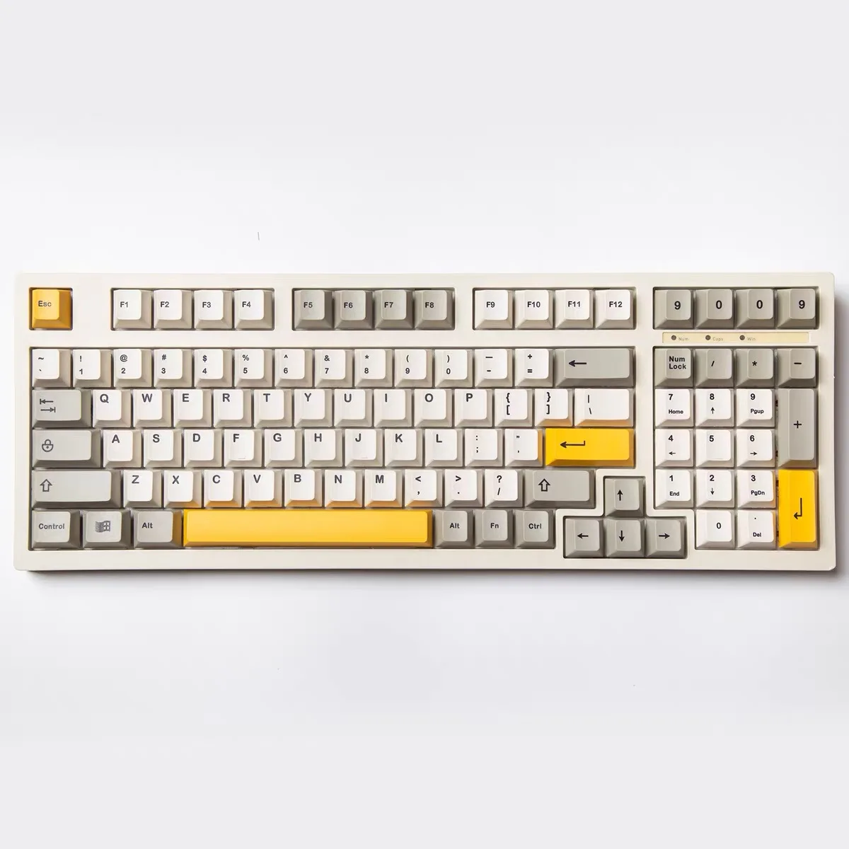 de Tintura, Inglês para Teclado Mecânico, Teclado