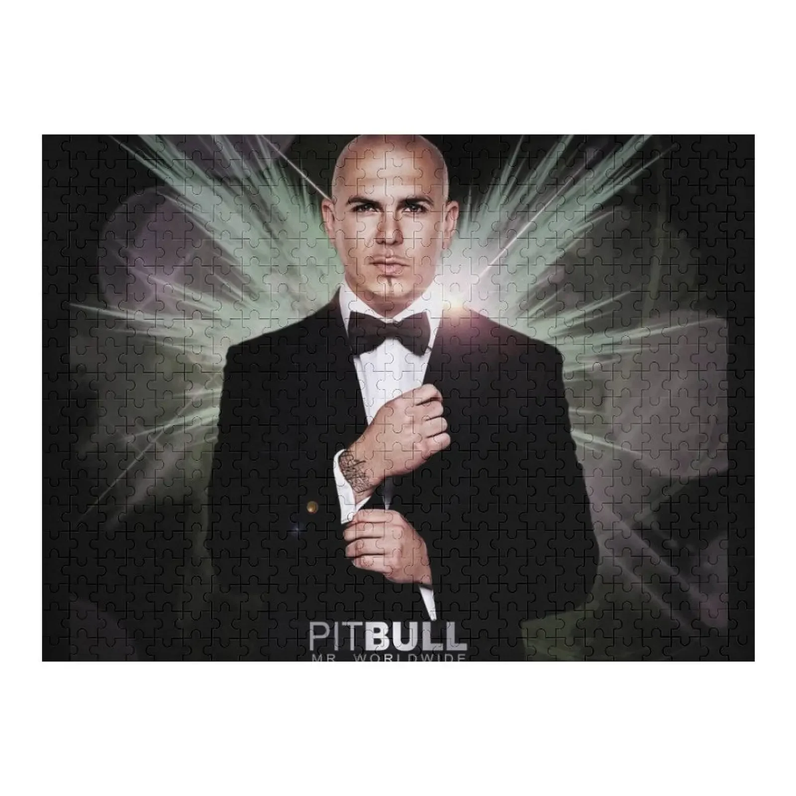 Pitbull Mr.Worldwide Jigsaw Puzzle Personalized Gift Married Game Children Puzzle