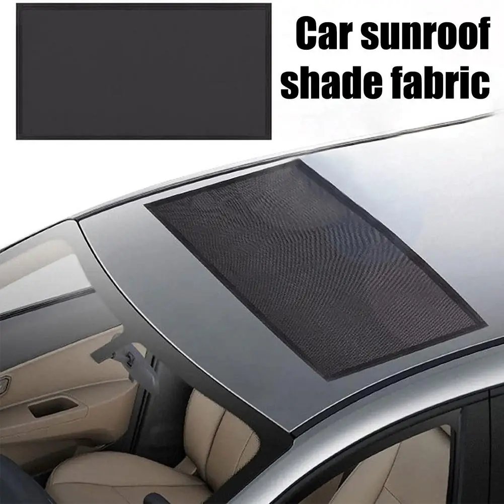 Auto Toit ouvrant Mesh Parasol Rideau Pare-soleil Pour Toit ouvrant de  voiture Filet magnétique