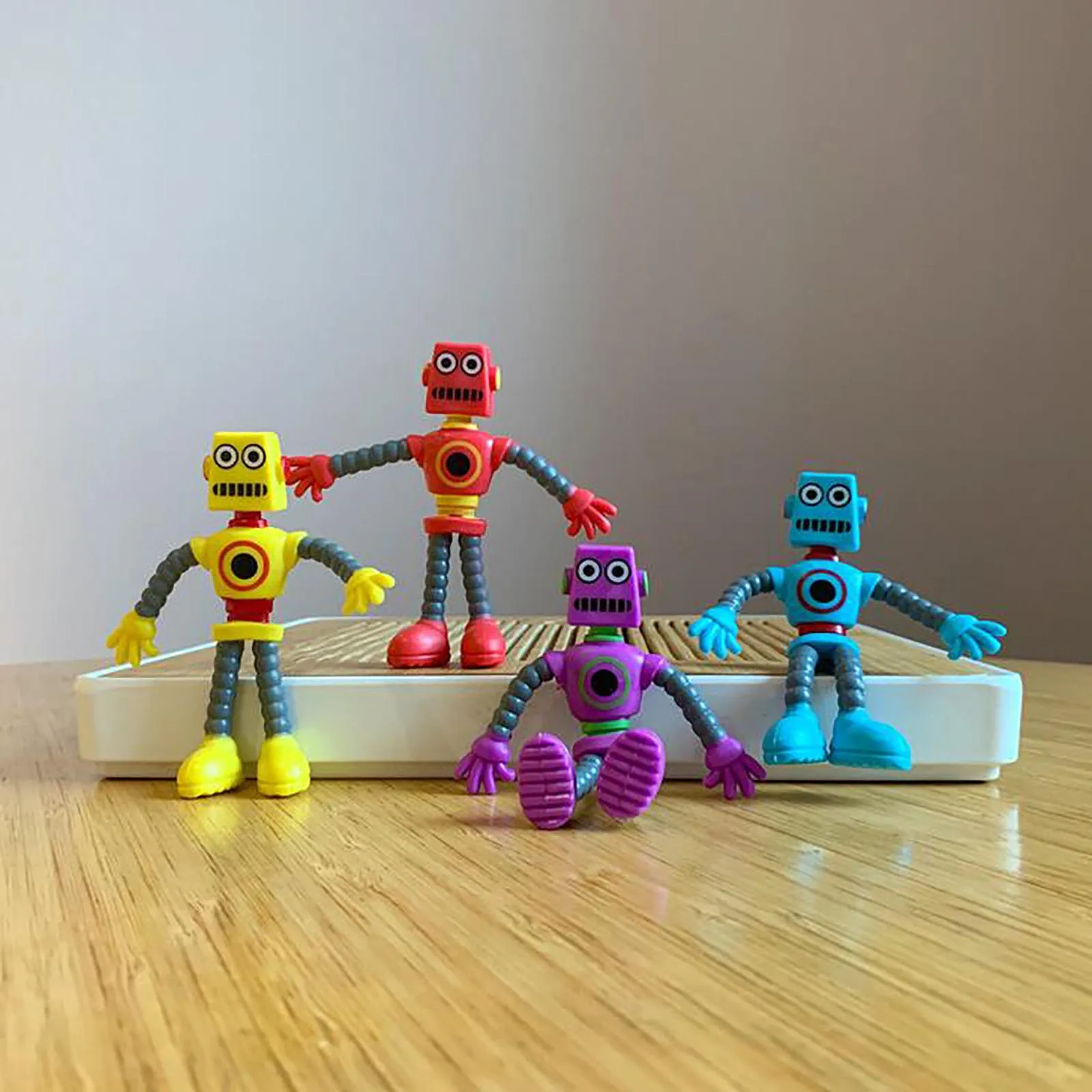 Figets Toys Creative Wire Robot Twisted TDeformed Ever-Changing  Doll Fun Decompression Tricky Children Toy Christma Gift 2022 6
