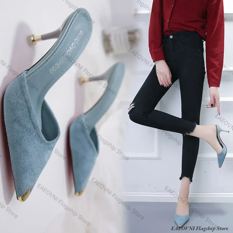 Luxury Women's Sandal Beach Shoes Summer Trends Designer Heels Mules Plush Women Slippers beach slippers women slippers women sandals