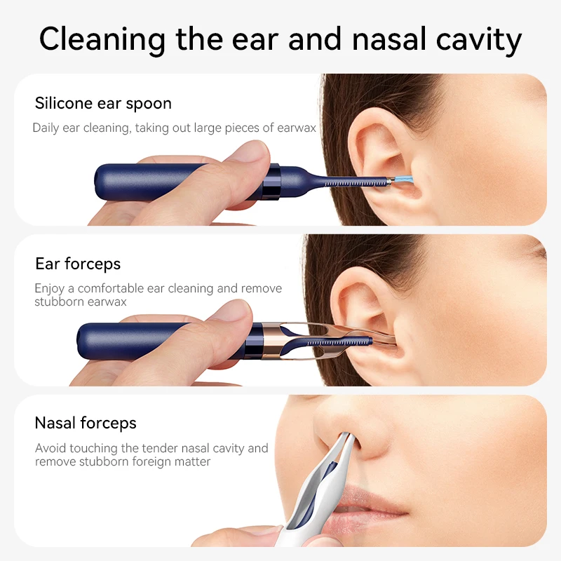upgraded smart visual ear wax cleaner with camera 800w hd endoscope multi functional visual ear cleaning tool includes storage Upgraded Smart Visual Ear Wax Cleaner With Camera 800W HD Endoscope Multi-Functional Visual Ear Cleaning Tool Includes Storage 3