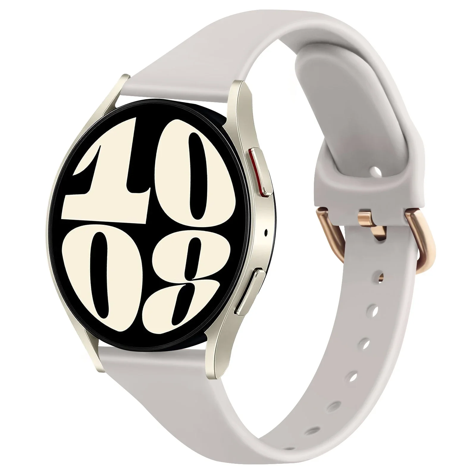 Slim Silicone Watch Band - 20mm Strap