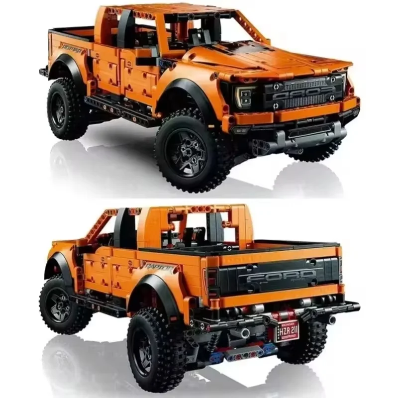 Assemble Toy 1379PCS Tech F-150 Truck Car Blocks MOC 42126 For Kids Boy Birthday Gift