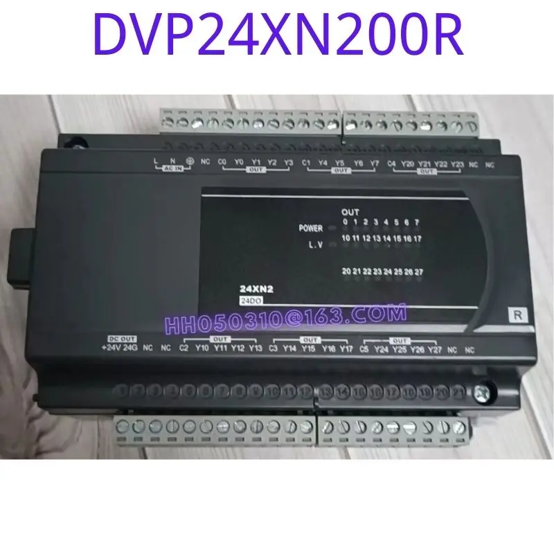 

The second-hand module DVP24XN200R has undergone functional testing and is intact in appearance