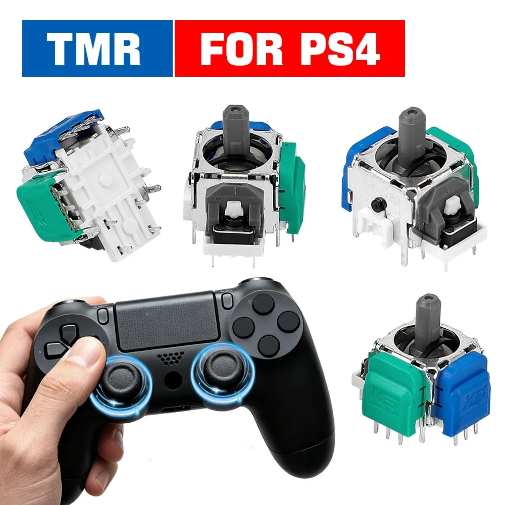 2/10pcs PS5 PS4 Xbox 시리즈 S X Xbox One 교체용 K-실버 TMR 조이스틱 3D 아날로그 썸스틱 안티 드리프트 게임 액세서리