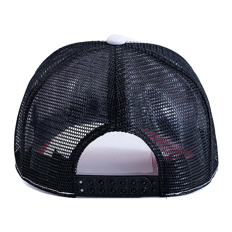 Hot Sale Baseball Cap Breathable Mesh Outdoor Trucker Hat Men Women Racing Car Embroidered Pattern Snapback Hat