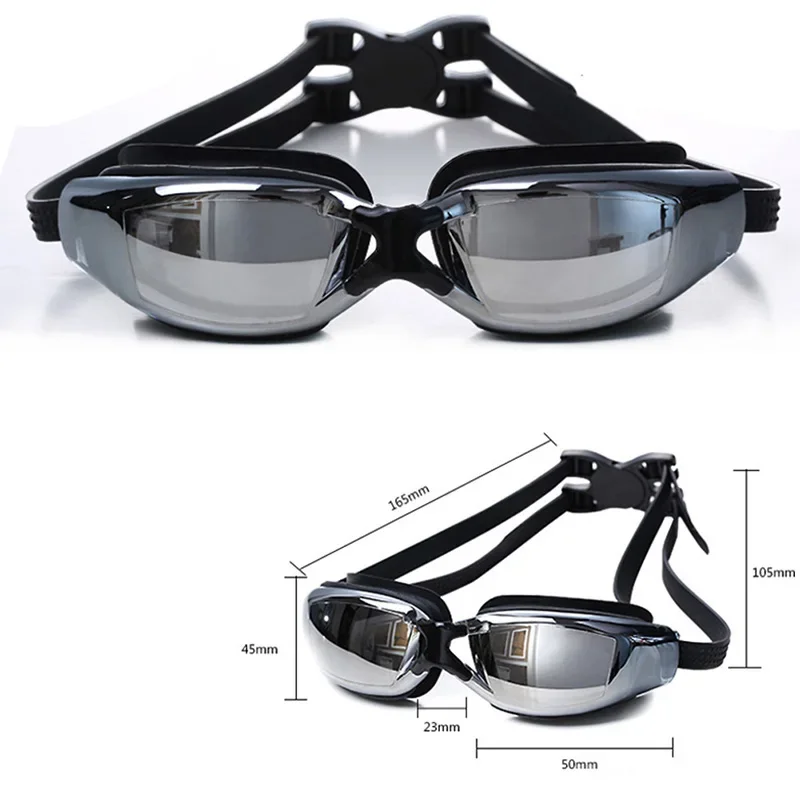 Professional Adult Anti-fog UV Protection Lens Men Women Swimming Goggles Waterproof Adjustable Silicone Swim Glasses With Gifts