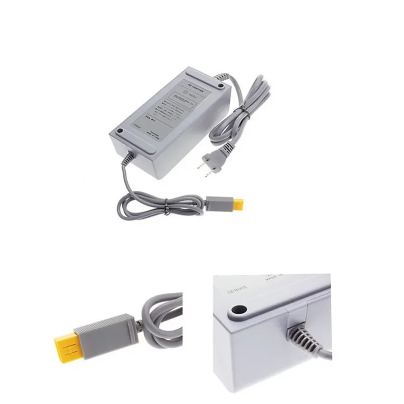 AC Adapter Power Adapter Charger for Wii U Console Accessories 100-240V Wall Charger Cord Cable EU/US Plug