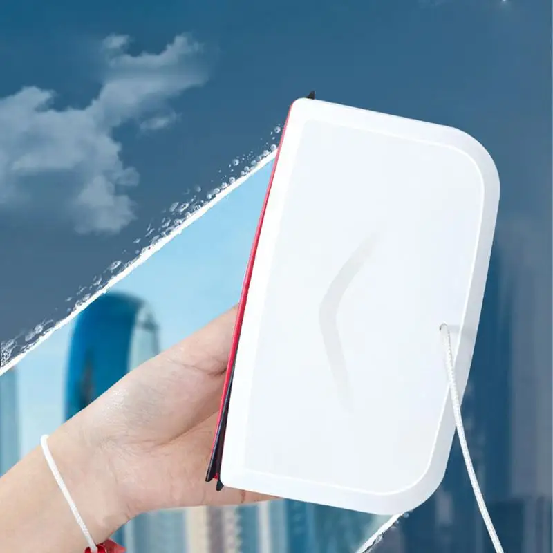 Magnetic Window Cleaner for Household Rectangular Double-Sided Wiper Glass Window Cleaning Tools for High Rise accessories