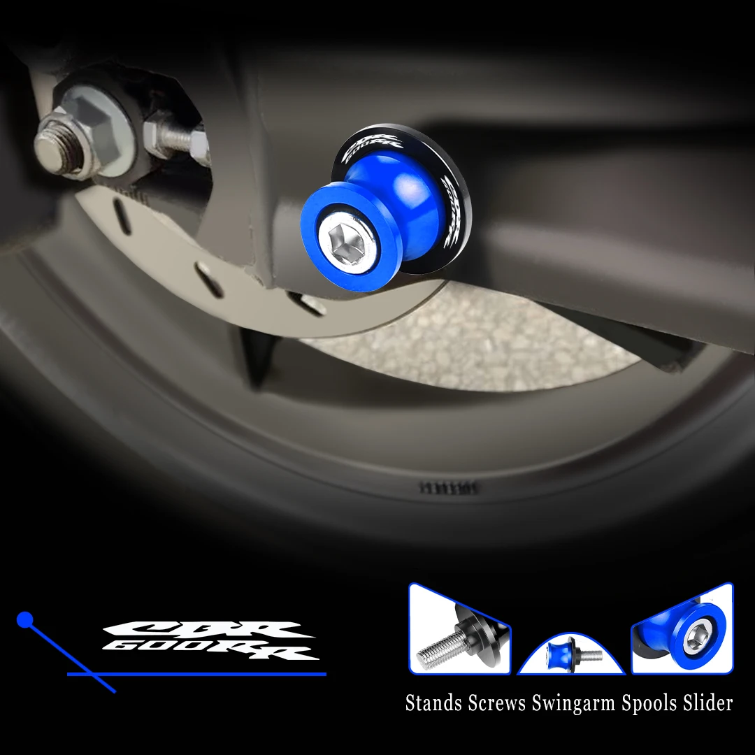 

CBR600RR M8 Motorcycle Accessories M8 Swingarm Sliders Spools Stand Bobbins For Honda CBR600RR CBR 600 RR 2003-2018 2020 2021