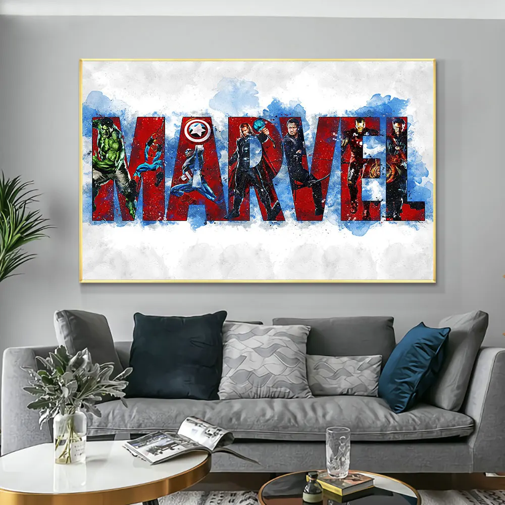 Marvel Deco Thor Impression D'art 60x80cm, Posters et affiches