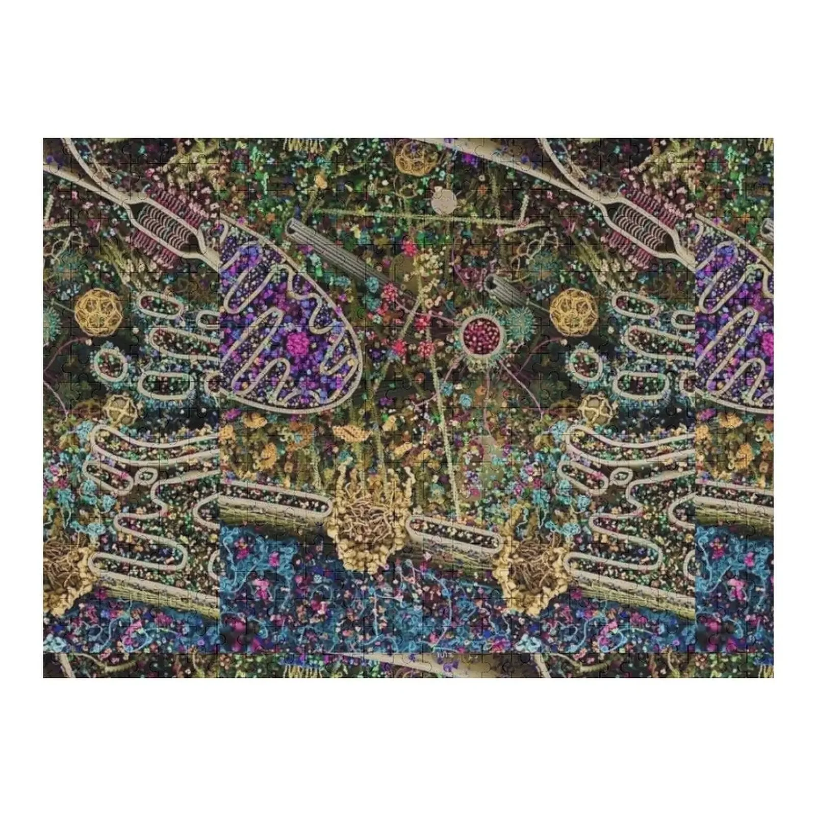 Microscopic organisms cell structure cell wall creatures micro biologist photography Jigsaw Puzzle Personalized Baby Toy Puzzle