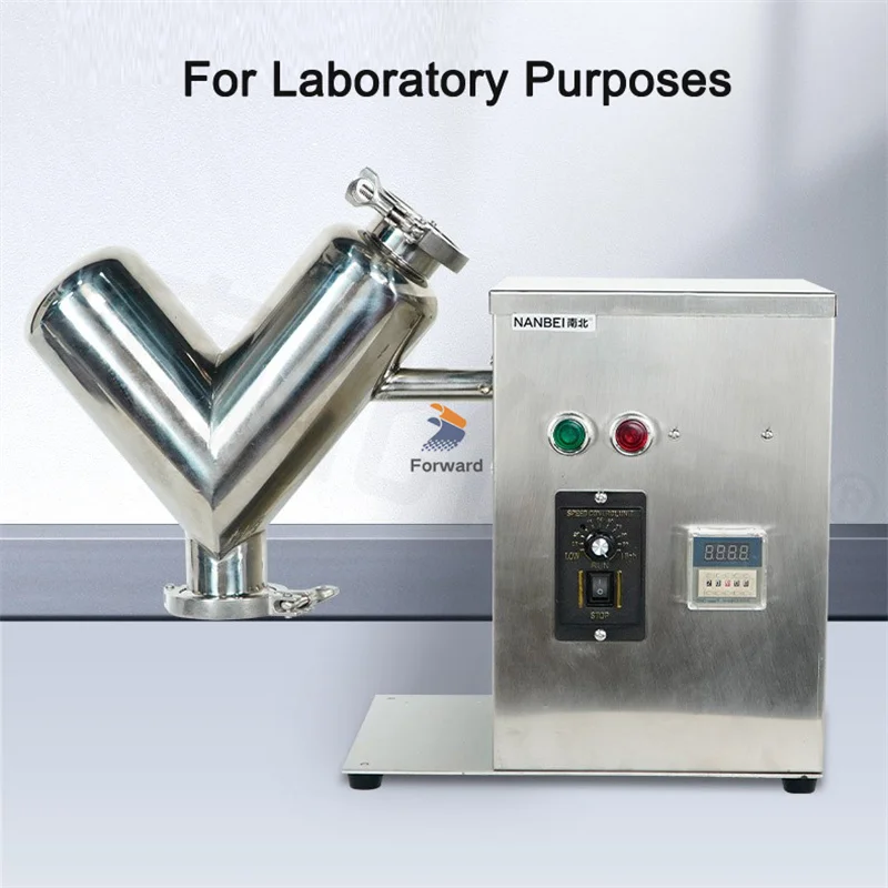 2L Small V-shaped Powder Mixer Laboratory Ceramic Powder Mixer Raw Material Mixer Dry Powder Mixer 5