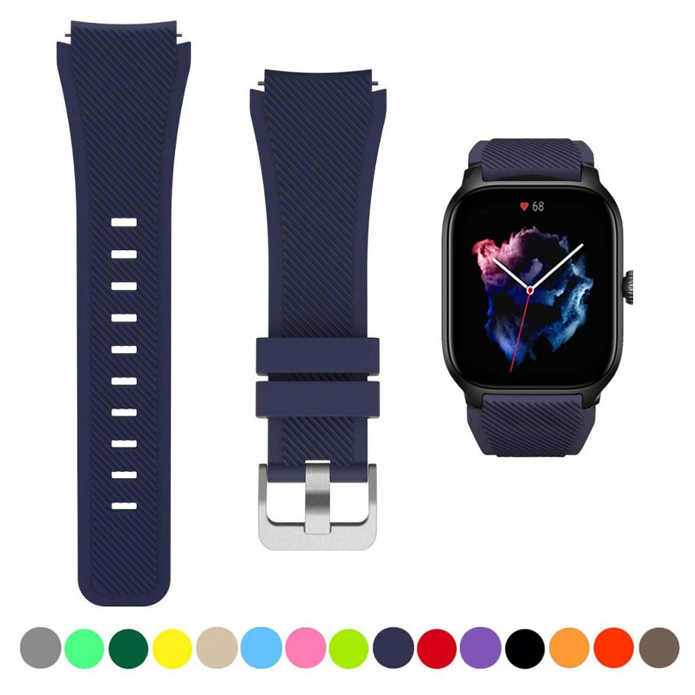 Silicone Strap - Premium 20mm/22mm Watch Band Replacement