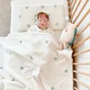 Neonatal Anti-vomiting Milk Pillow Pure Cotton Stitched Baby Sweat Absorption Pillow Breathable Embroidered Double-sided Pillow 2