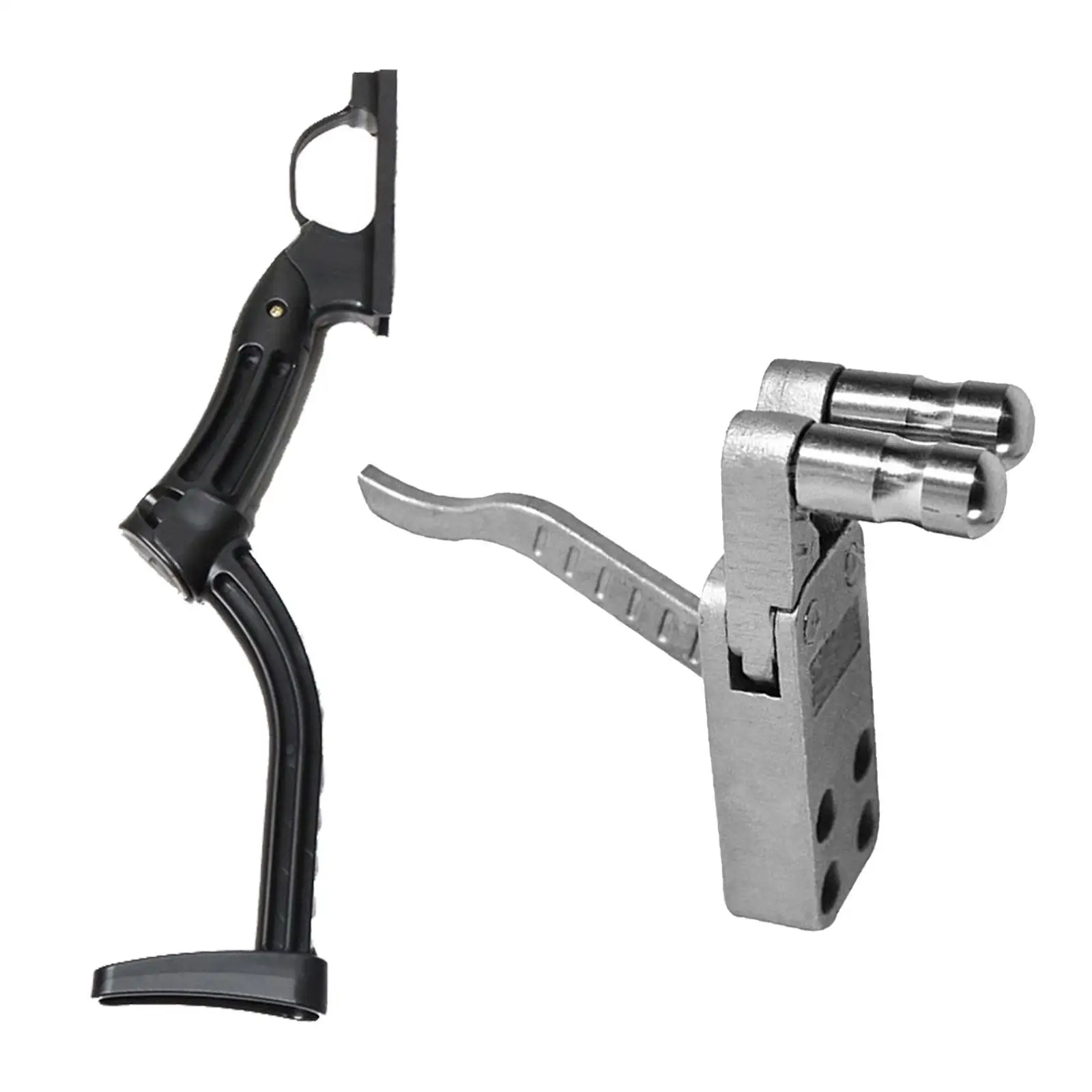 

2 Pieces Slingshot Release Device Catapult Grip Handle Portable Durable Comfortable Gripping Power Tool Accessories