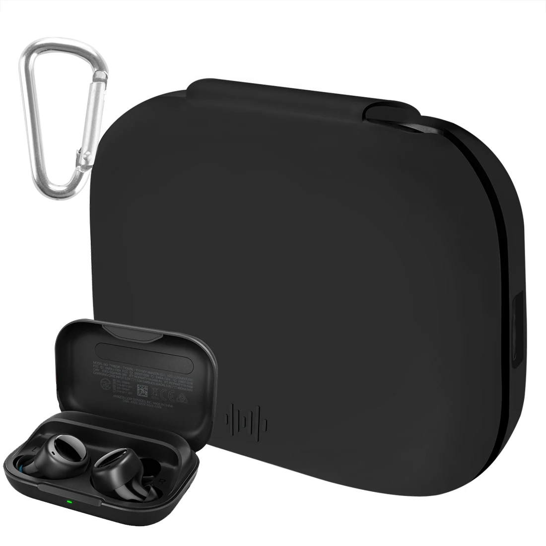 

Силиконовый чехол для Geekria, совместимый с наушниками-вкладышами Echo Buds True Wireless, кожаный чехол для наушников