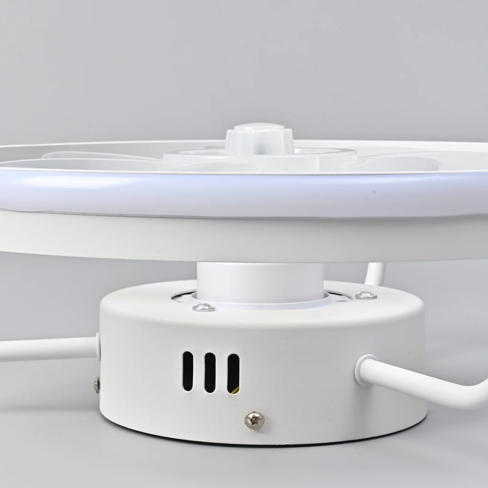 55W Ceiling Fan With Light, Ceiling LED Light Fan with Remote, Electric fan with LED Lamp for Home Rooms Bedroom 34cm 5