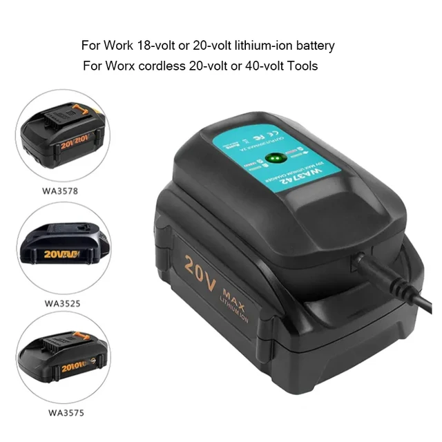 WORX 20-Volt Lithium Ion (li-ion) Battery