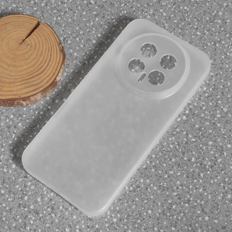 Matte Frosted Black Silicone Phone Case - Set of 2