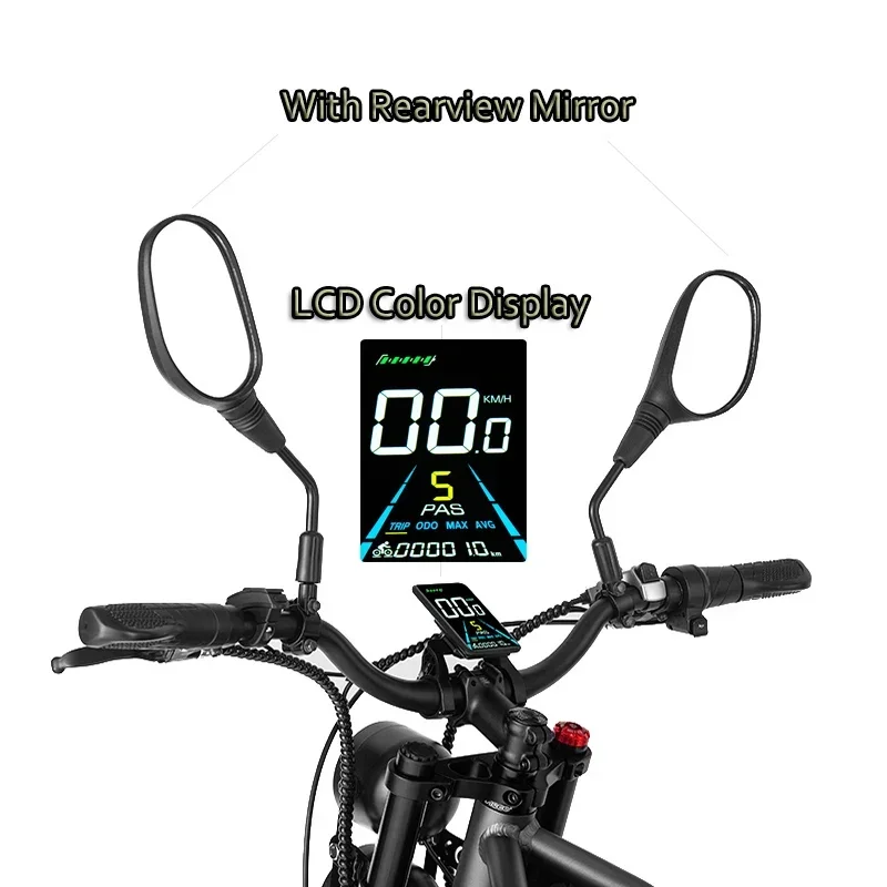 RANDRIDE DM711 Electric Bike 20 Inch Fat Tire BikeEU Warehouse Bicycle Dual Motor 2000W 20Ah Electric Dirt Bike Dual Disc Brakes Sd421eb92c95a439898fb02228383ff3aS