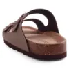 Comwarm Classic Cork Slippers For Women New Fashion Suede Flats Sandals Summer Couple Beach Slides Shoes With Adjustable Buckle 4