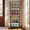 10 Tier Stackable Shoe Rack Storage Shelves - Stainless Steel Frame Holds 50 Pairs Of Shoes 1