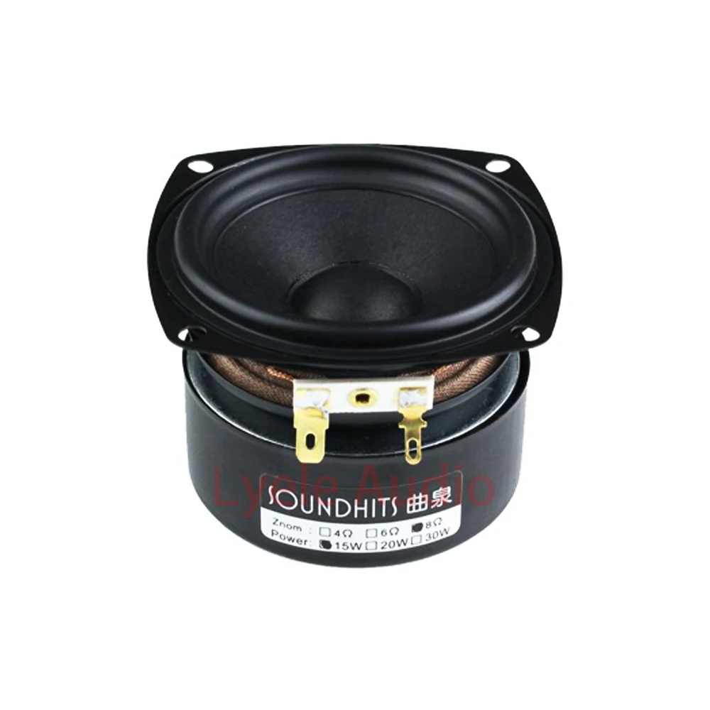 Lyele Audio 3-inch full-range speaker 20W HiFi speaker home theater DIY basin Y30 aerospace magnetic amplifier