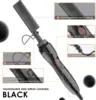 UNTIOR Dry And Wet Straight Hair Curling Copper Comb Bangs Straight Hair Electric Heating Curling Comb Hair Comb 4