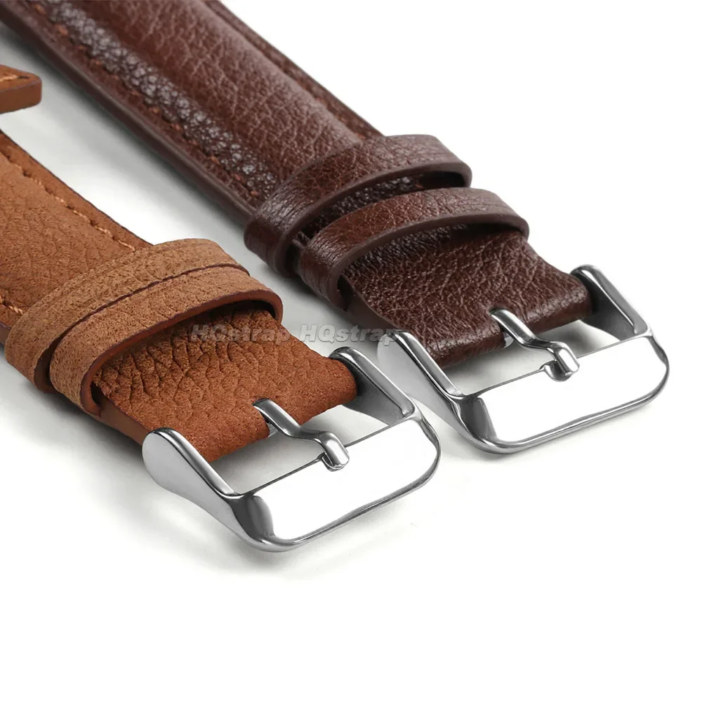 Vintage Leather Watch Strap - Universal Bracelet Replacement for Women & Men Accessories