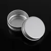 10/15/30/50/60/80/100/150ML Reusable Silver Empty Aluminium Bottles Tin Container Upper Screw Cosmetic Pot Jar Makeup Storage 5