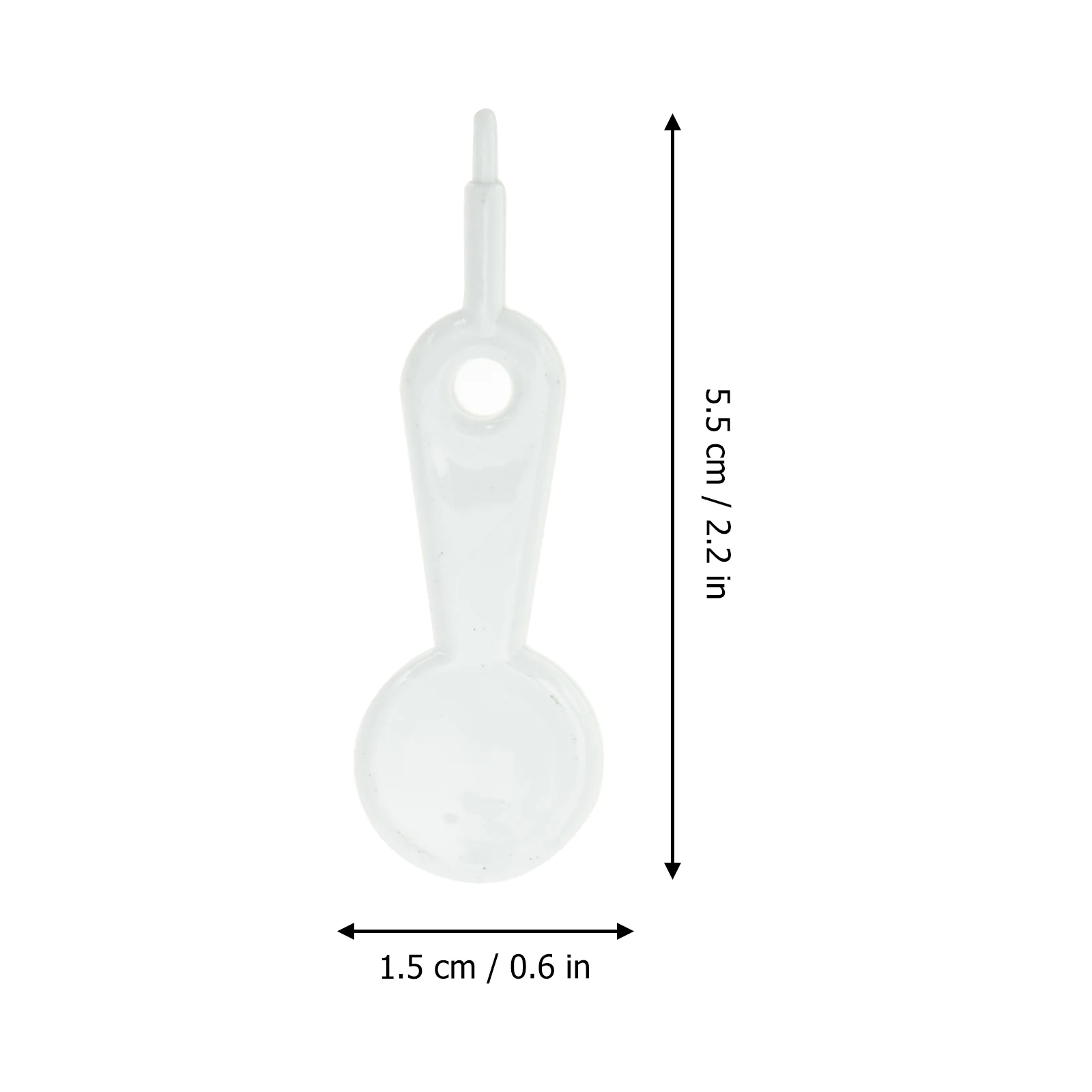 100pcs Pacifier Hole Rods Plastic Bottle Pacifier Hole Stick Making Tool Needle Bottle Rods