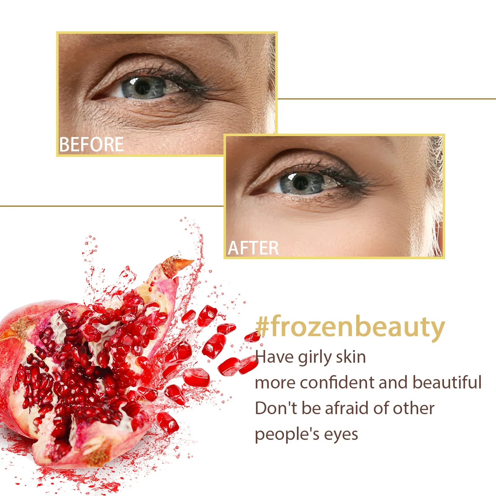 EELHOE Anti-Wrinkle Facial Serum Firming Face Lift Anti Aging Fade Fine Line Moisturizing Skin Nourish Pore Shrinking Serum 30ml 4