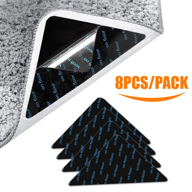 Strong Self Adhesive Fastener Foam Hook Stickers Adhesive Tape For Bed Sheet Sofa Mat Carpet Anti Slip Mat Tape Corners Pad